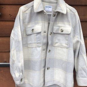 Old Navy Plaid Shacket XS